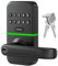 Smart Door Handle Lock with Keypad: Kucacci Keyless Entry Digital Knob for Front Door - Electronic Smart Lock with Keypad - Exterior Code Door Knob - Easy Installation