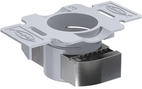 Fischer Schiebemutter FCN Clix P 10 - Hammerkopfmutter M10 für FUS Montageschienen, verzinkt-blau, 50 Stück