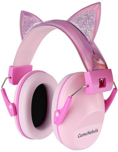cumunebula Ear Defenders Children - Kids Ear Defenders for Autism, Toddler, Children Age 3-16 Years Old - Noise Cancelling Headphones for Kids for Concerts, Air Shows, Fireworks - 28dB SNR