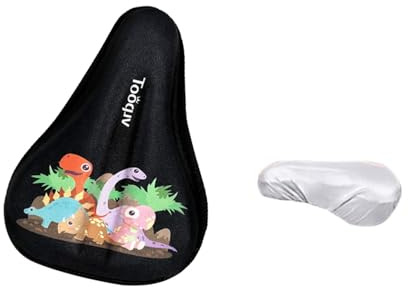 kowaku Sitzbezug für Kinderfahrrad, Kinder Sattelbezug, Kinder-Fahrradsitzbezug, Fahrradsitz-Schutzhülle, weicher Kinder-Fahrradsitz-Kissenbezug für Kinder-Fahrradsattel für Jungen und Mädchen