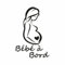 Bébé à bord femme enceinte (15, Noir (black))