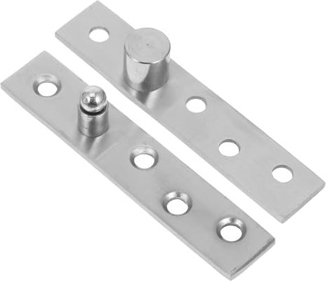 iplusmile 1set Cerniere Pivotali Nascoste Inossidabile Di Cerniere Per Porte Con Rotazione Gradi Design Invisibile Per Installazione Facile e Stile Contemporaneo Per Armadi e Porte Interne