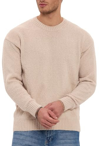 Redbridge by Spruce Pullover Rundhals Feinstrick Sweater aus weichem Material Klassischer Strickpullover für Alltag und Büro