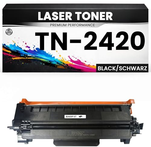 Toner TN-2420 hochwertige Brother Alternative Schwarz TN2420 Premium Qualität für DCP-L2510D/2530DW/2537DW/2550DN HL-L2310D/2350DW/2370DN