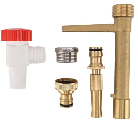 CLZothique Herramienta de Llave para acoplador rápido G3/4, Llave para válvula de Acoplamiento de aspersores rápida, Llave de válvula de Toma de Agua rápida de latón para Sistemas de riego su