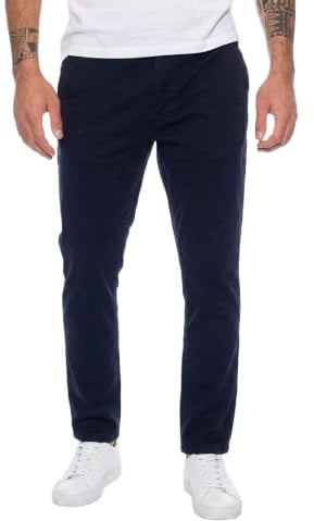 Rock Creek Chino Hose Herren Slim Fit Stoffhose Businesshose RC-390 | Elegante Chinohose für Herren mit schmalem Schnitt, klassische Stoffhose und Freizeithose für Büro, Alltag und Freizeit