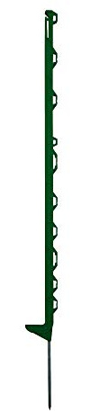 SMART Pfahl, Bund zu 5 Stück, grün, 115cm mit 11 Ösen