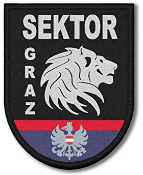 Copytec Patch Sektor Graz Polizei Österreich Polizeiinspektion 9x7cm #31095