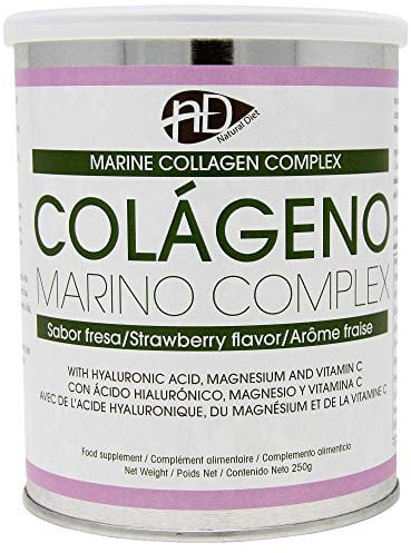 Natural Diet - COLÁGENO MARINO HIDROLIZADO - Fresa - 250 gr.
