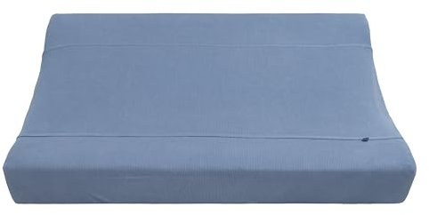 Baby's Only - Pure Wickelauflagenbezug - Bezug für Wickelunterlage - 100% Biologische Baumwolle - 45x75 cm - Vintage Blue