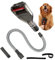 Kodahome Pet Shedding Brush Vacuum Attachment, Grooming Tool Kit for Most Vacuums, Dog Hair Deshedding Groomer with Extension Hose & Universal Adapters