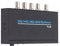 S114 SDI Splitter 1 In 4 Out, BNC Video Splitter Box Koaxialer Verteilerverstärker, Digitaler SDI Dispenser Unterstützt SD SDI HD SDI 3G SDI Bis zu 1320 Fuß AC(Schwarz)