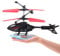 BSTCAR Flug Hubschrauber, Infrarot LED Fliegender Heli Spielzeug IR Sensor Hubschrauber Kinder Handsteuerung Spiel Draußen (Ohne Fernbedienung)