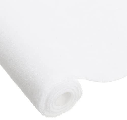 sourcing map Artificiel Modèle Gazon Tapis 10 x 19.7 Blanc Réaliste Faux Gazon pour Jardin Pelouse Décoration Modèle