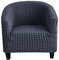 Morbuy Sesselhussen 1 Sitz, Stretch Sesselbezug Universal Sesselschoner Elastisch Sesselüberwurf Sofahusse mit Armlehnen für Loungesessel Cocktailsessel (Dunkelgrau)