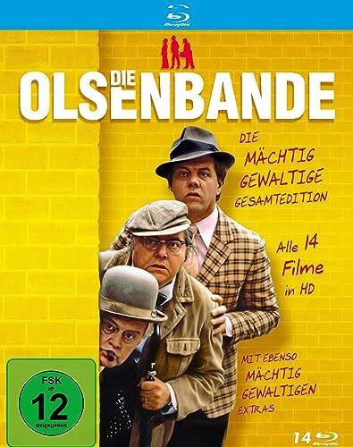 Die (mächtig gewaltige) Olsenbande Gesamtedition - mit ebenso mächtig gewaltigen Extras [Blu-ray]