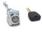 DOOREX Barillet de serrure de porte avant gauche, for PEUGEOT 508 et CITROEN C3 C5 207 2008 256973 9170KP 36410600 Cylindre de verrouillage de commutateur