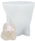 Moho de budín de gato, moldes de gelatina de silicona en forma de gato de 3.5 pulgadas, moldes de resina de gato antiadherente, moldes para pastel de mousse para muffin de muffin de mopolina de postr