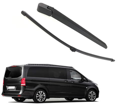 WEVRMQDY Auto Heckscheibenwischer,für Benz Vito(2016 2017 2018 2019 2020 2021 2022 2023 2024) Heckwischerarm Scheibenwischer Hinten Wischerarm Heckwischerblatt Wischer Set Ersatz