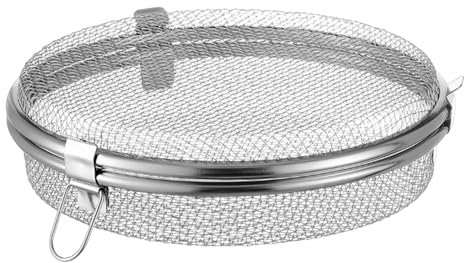 Peosaard Dishwasher Basket for Small Items Stainless Steel 3 Buckles Dishwasher Basket with Fine Mesh Odor-free Round Scratchproof Draining Dishwasher Baskets, Dishwasher Utensil Basket