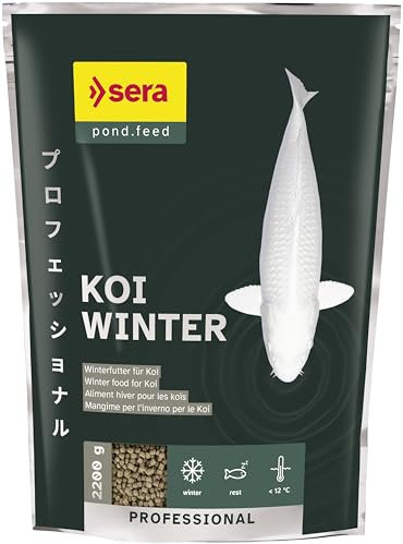 Koi Professional Winter 2.200 g | Spezial- Futter für Koi bei Temperaturen unter 12 °C | Profi- Koifutter