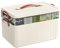 TWSOUL Cajas de almacenamiento con tapa, caja de medicamentos para botiquín casero, caja portátil de primeros auxilios, almacenamiento de grandes armarios medicinales, maletín de almacenamiento, caja