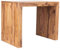 WOLF M�BEL Yoga Tisch Cube im indischen Stil, massives Shishamholz, Natur