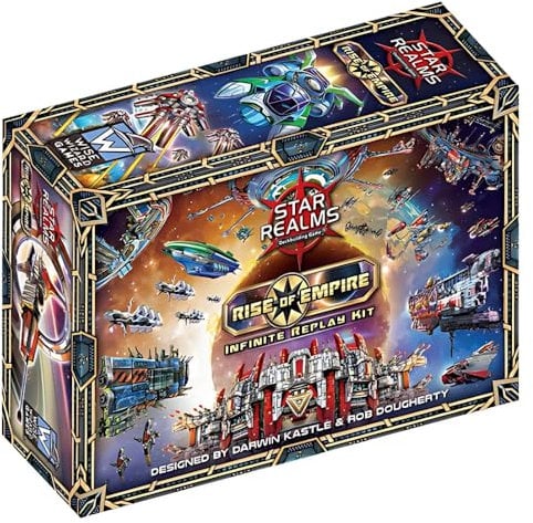 Wise Wizard Games Star Realms: Rise of Empire: Infinite Replay Kit, Brettspiel-Erweiterung, ab 12 Jahren, 2-6 Spieler, 20-60 Minuten Spieldauer