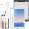 Arbilato Pantalla de repuesto para iPad Air 2 2014 LCD de 9.7 pulgadas para iPad Air de 2ª generación, pantalla táctil, digitalizador para iPad A1566 A1567 con herramientas de reparación (blanco)
