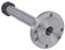 45 Stahl Drehbank Spindel mit 2 Verriegelung Muttern, Hohe Haltbarkeit und Verschleissfest, 20mm Drehbank Spindel für MX-180D 7x12 8x14 Drehmaschine, Robustes Ersatzteil für Drehbank