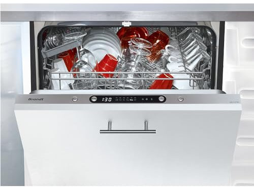 Lavavajillas Integrable 60cm Clase D Brandt DWJ3137DS 13 cubiertos 47dB Blanco