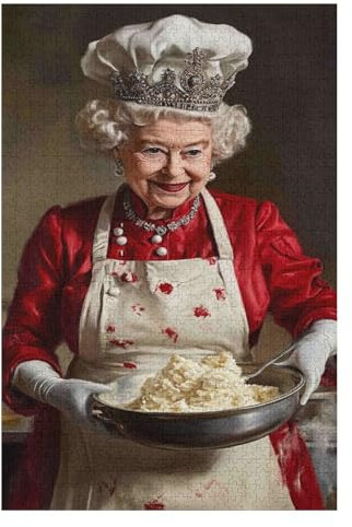 Jigsaw Puzzles 1000 Pieces for Adult,Stones,，Adults 1000 Piece Jigsaw Puzzle- Queen Elizabeth 2，Paper Puzzle(26 * 38cm)