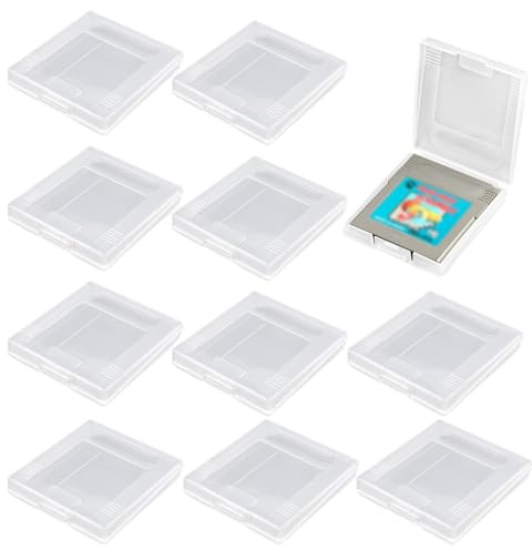 10 Stück Hüllen für Klarsichthüllen-Schutzhüllen Schutz Spiel Patrone Hülle | Staub Schutzhülle Game Cartridge Schutzhülle Spielkartenetui Kartenboxen
