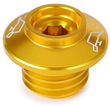 Tappo per filtro olio motore CNC per Kawasaki ER6F ER6N VERSYS 650 1000 Ninja 125 400 650 Z125 Z400 Z800 Z900 Z1000 (oro)