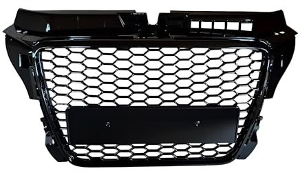 Griglia Anteriore Maschera Calandra Nido D'ape Compatibile con A3 S3 RS3 8P 8PA 08-13