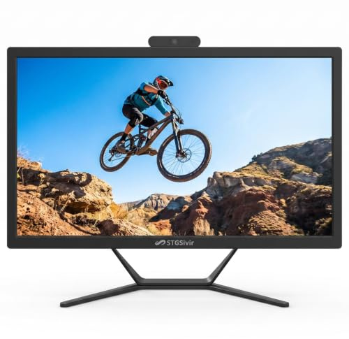 STGsivir All in One PC, 24 FHD Display, Core i7, 16G RAM, 512G SSD