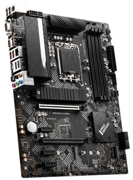 Scheda madre Scheda madre Fit For MSI PRO B660-A DDR4 supporta i9-14900KF 13900K i7-14700K 13700 i5-12400F CPU 4xDDR4 5333MHz HDMI NVME M.2 LGA1700