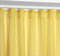 BEAUTEX Vorhang mit U-Band 140x250 cm (Farbe Wählbar) transparente Kräuselband Gardine, Dolly (Gelb)