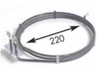 REPORSHOP - Resistencia Circular Horno Industrial 220/270mm 3700w 230v