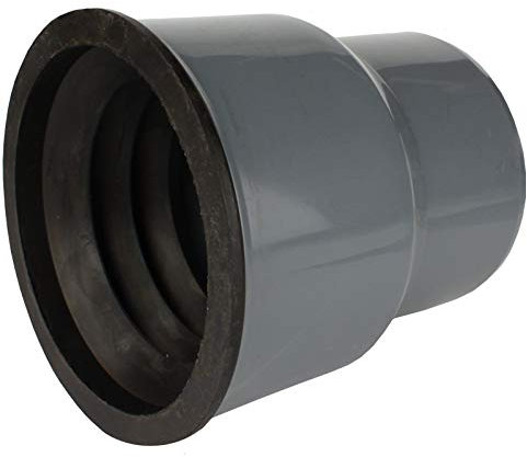 Fallrohr Reduzierung Adapter Dachrinnenablauf und Ø124-120 DN110 Ø 124-120 auf DN110