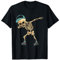 Dabbing Dab Skelett Skeleton Rollerblades Skaten Blades Fun T-Shirt