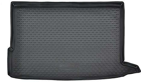J&J AUTOMOTIVE | Tapis De Coffre Caoutchouc Premium Compatible avec GLC X253 / C253 Depuis 2016, Bord Haut, Antidérapant, Inodore