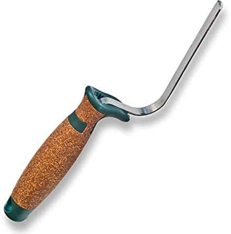 Cazzuola professionale per giunti Hamburger, 10 mm, con manico in sughero, per stuccatura mattoni e mattoni clinker CT04