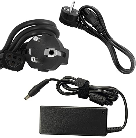 Leyf Laptop Netzteil 19V 3.15A 60W, Ladegerät für Samsung, AC 100-240V 50/60Hz, Steckernetzteil, Netzadapter (5.5 – 3 mm Klinkenstecker), Kompatibel mit Samsung LT-GT-VM-M-P-Q-R-S-U-X Serie
