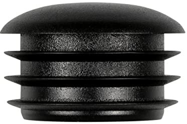 10 Stück Kunststoff Rund Rohrstopfen, Lamellenstopfen, Verschiedene Größen wählbar, Möbelgleiter, Stuhlbeinschoner, Schutzkappen, Rundstopfen (Außen-Ø: 18mm, Rohrwandstärke: 1-2mm)