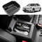Coleya Mittelkonsole Aufbewahrungsbox Kompatibel mit VW Golf 7 7.5 2013-2019, Golf 7 Zubehör Armlehne Organizer, Golf 7.5 Mittelarmlehne Handschuhfach Mit Rutschfestermatte (Weiß)