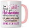 Dankes-Geschenk-Tasse Hebamme, Hebamme Geschenk Dankeschön Tasse schöner Sprüch schönes Motiv Kaffeetasse (Weiß & Pink)