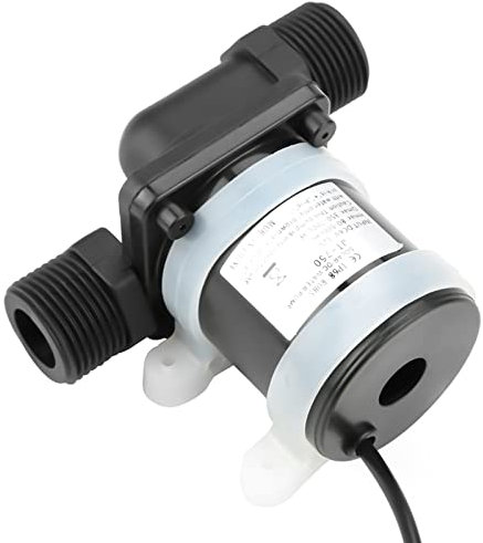 Mini Bomba de Circulación de CC, Bombas de Agua con Manguera Mini Bomba de Circulación de Agua Caliente 100 °C Bomba de Agua 12 V -40 ℃ ~ 100 ℃