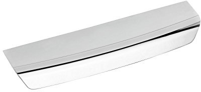 Furnipart Griffleiste chrom glänzend LA256mm - moderner Möbelgriff Breite 320mm, Zinkdruckguss verchromt poliert