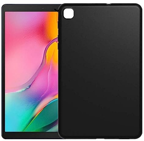 COFI 1453 Slim Case Cover kompatibel mit Xiaomi Mi Pad 5 Flexible Silikonhülle Schwarz